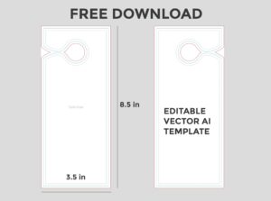 Door hanger template free download