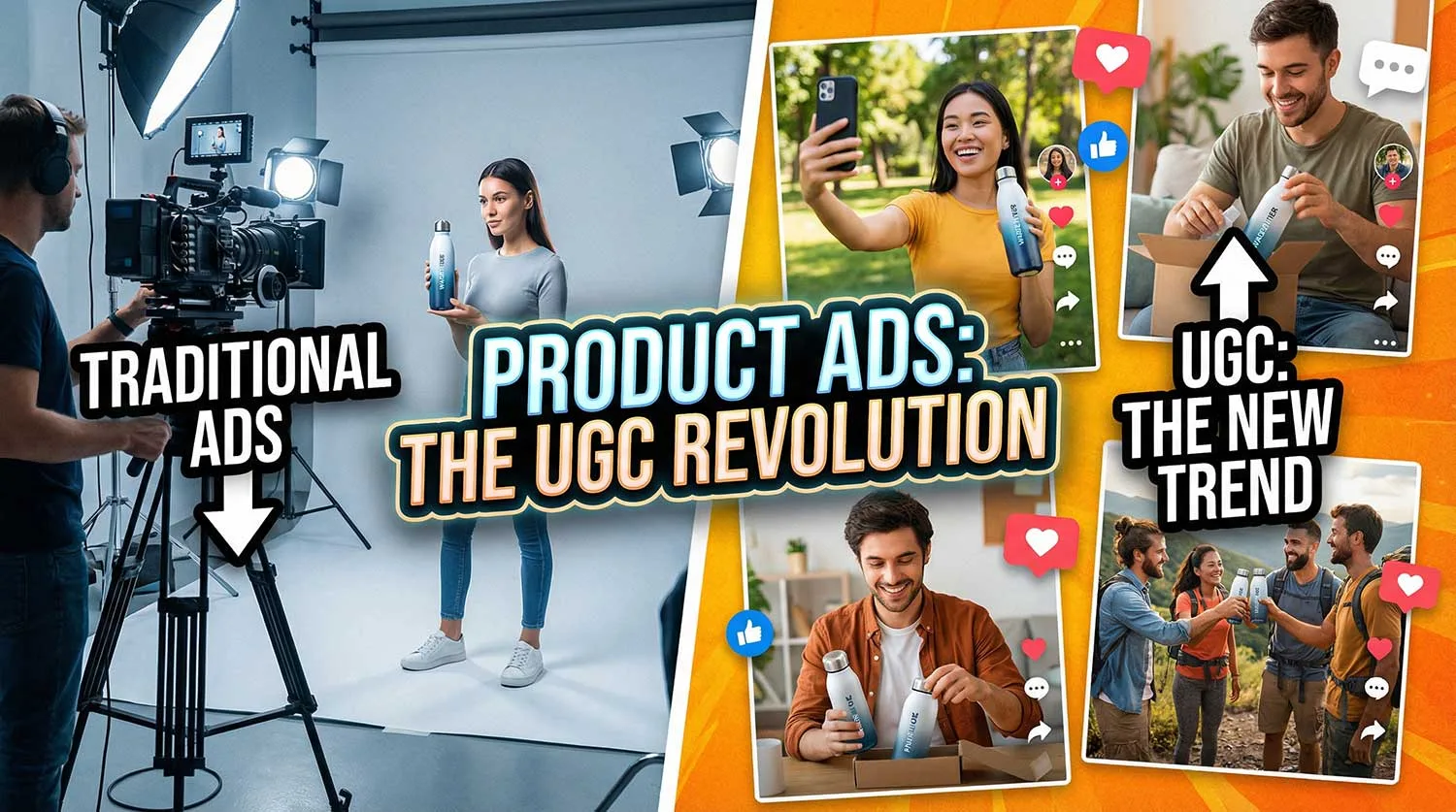 ছবি বা গ্রাফিক্সের দিন শেষ: ২০২৬ সালে কেন ‘UGC Ads’ এবং ‘Face Value’ মার্কেটিংয়ের একমাত্র তুরুপের তাস? (এআই টুলস গাইডলাইন সহ)