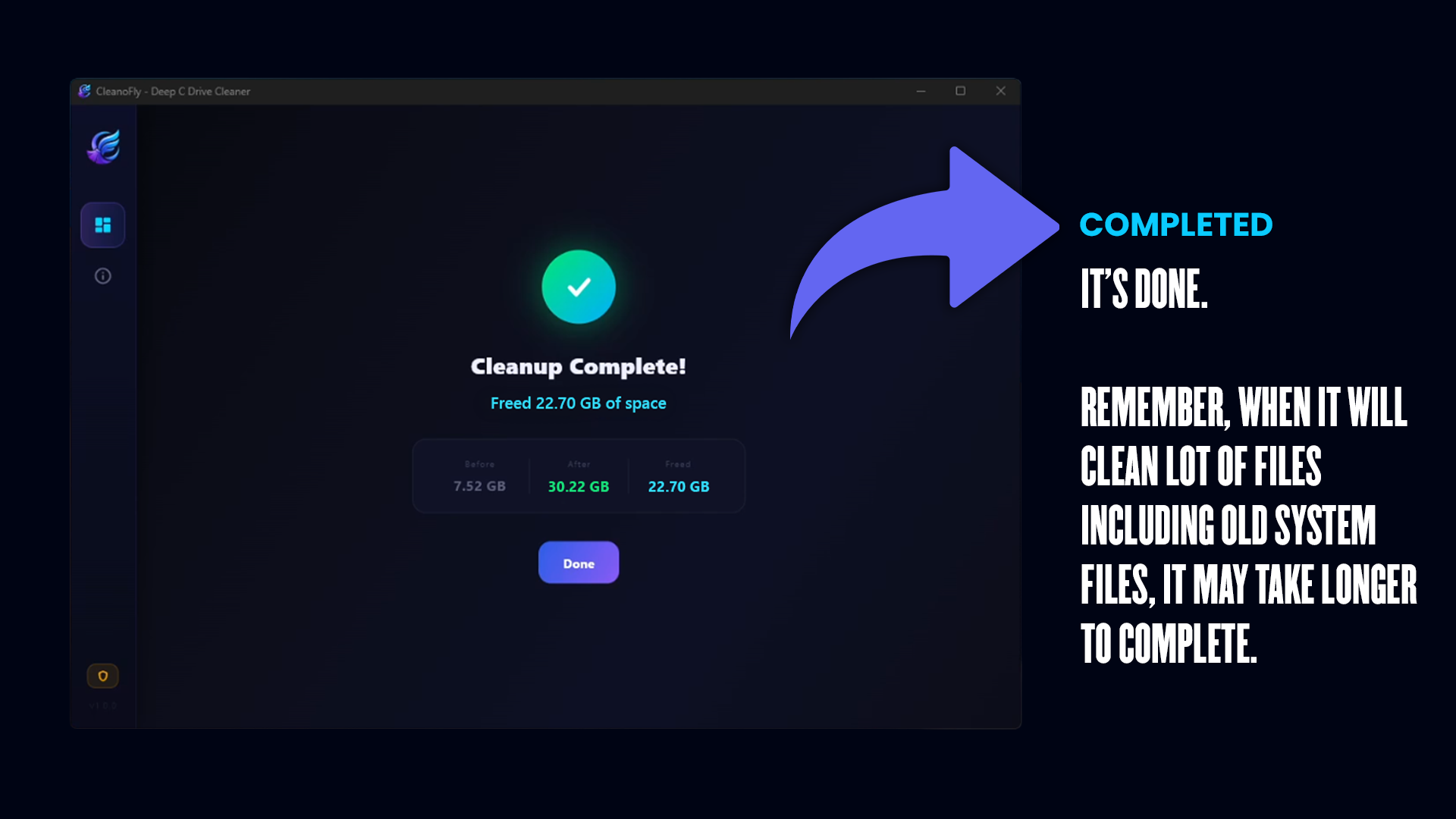 CleanoFly Custom Selection View
