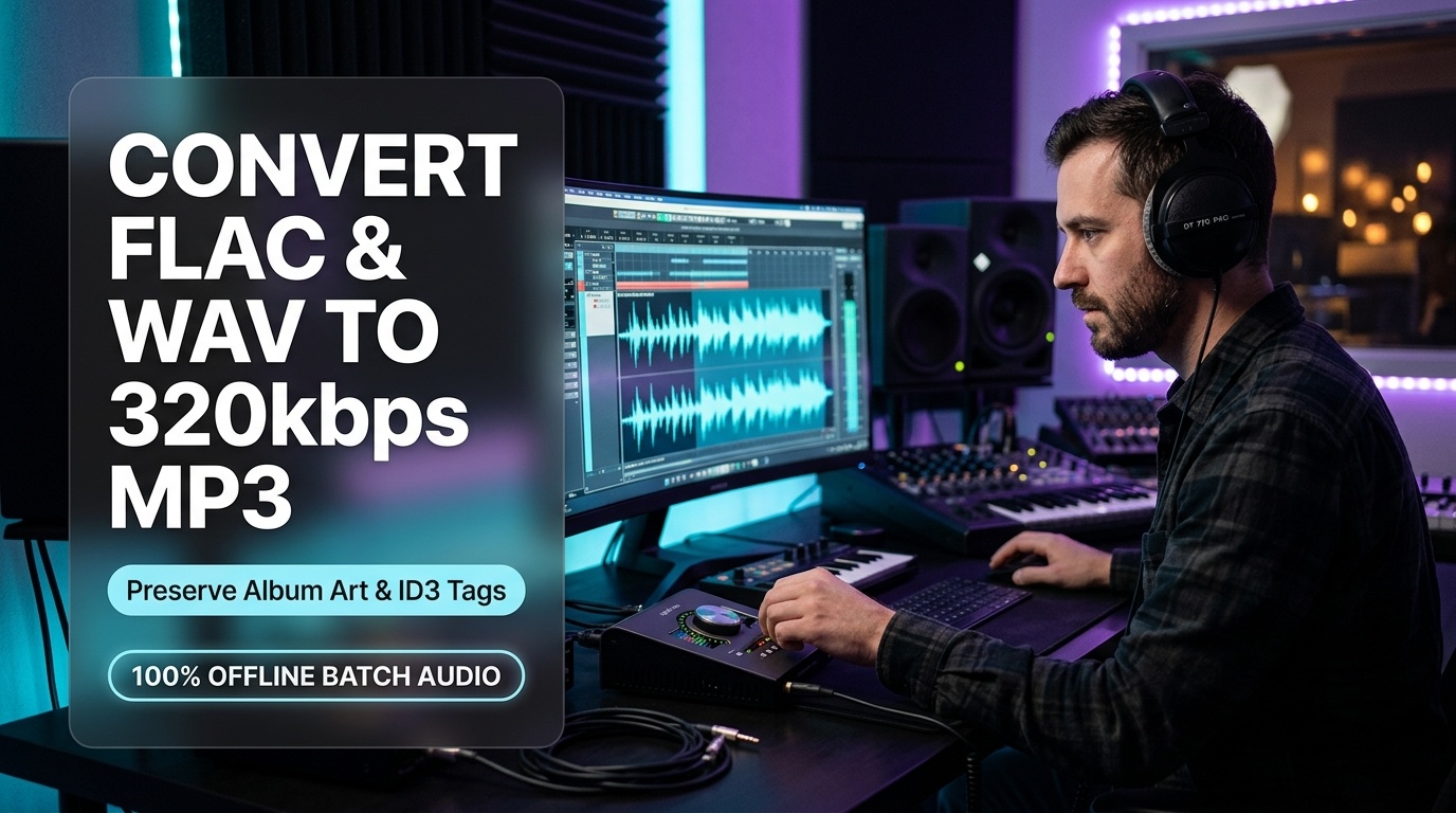 How to Convert FLAC to MP3 in Piludi Audio Converter